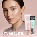 Liquid Face Primer and Glow Foundation Makeup Set