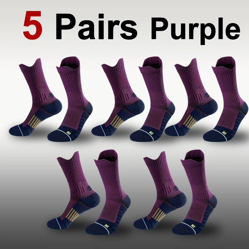 Nylon Elastane Men Athletic Sport Socks - 16