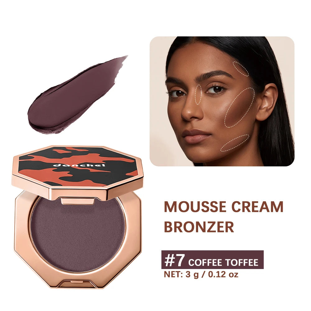Cream Mousse Bronzer Matte Face Sculpting Makeup