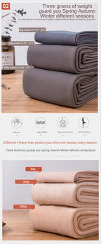 Polyester Elastane Fleece Lined Thermal Pantyhose