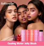 Cooling Water Jelly Tint Blush Stick for Lips and Cheeks