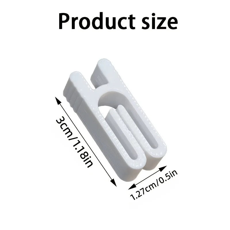 12 Piece Plastic Food Bag Sealing Clips for Kitchen Storage - 5
