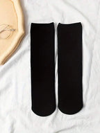 Thick Lined Polyester Elastane Thermal Socks