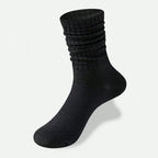 Polyester Elastane Casual Slouch Crew Socks 6 Pack