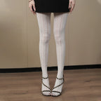 Geometric Pattern Mesh Nylon Pantyhose Tights