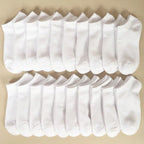 Polyester Elastane Ankle Socks Daily Wear