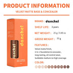 Liquid Foundation and Concealer Velvet Matte Finish