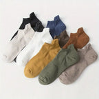 10 Pairs Mens Cotton Casual Ankle Socks