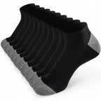 Polyester Elastane Blend Casual Low Cut Socks