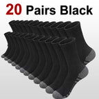 Polyester Spandex Breathable Athletic Crew Socks