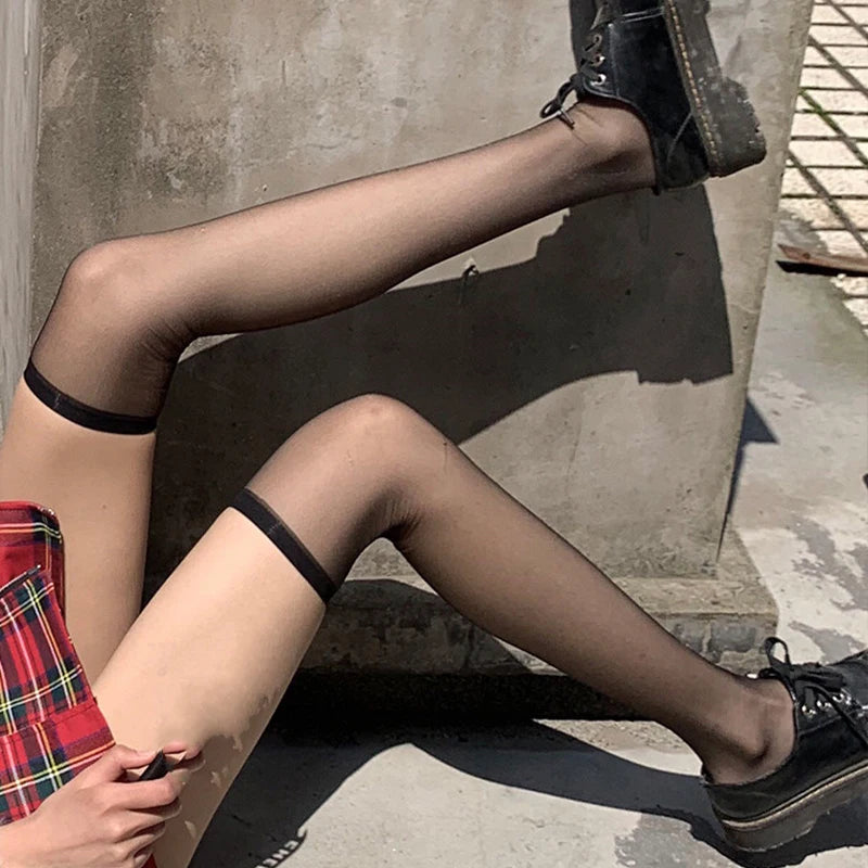 Polyester Translucent Women Stockings - 9