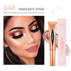 Liquid Face Contour Highlighter and Blush Wand Makeup Applicator