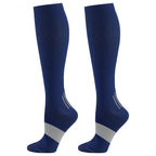 Nylon Elastane Compression Socks for Sports and Travel