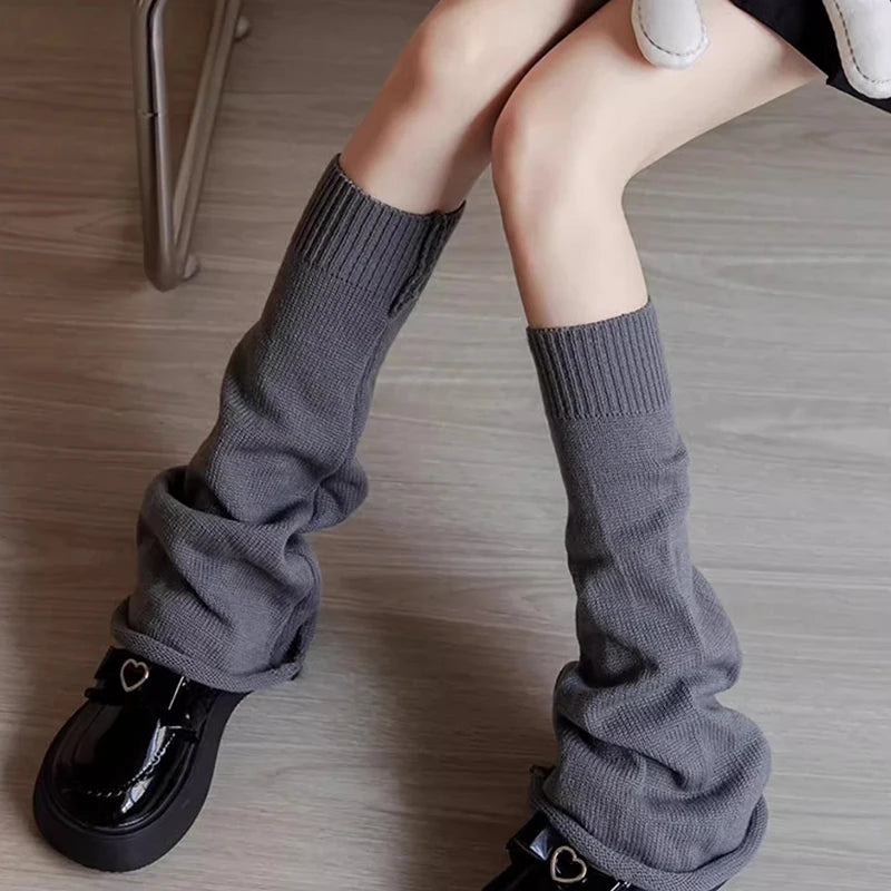 Polyester Spandex Knitted Leg Warmers - 9