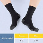 Polyester Spandex Breathable Athletic Crew Socks