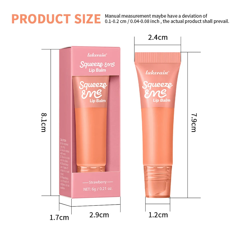Tinted Moisturizing Lip Balm For Dry Chapped Lips