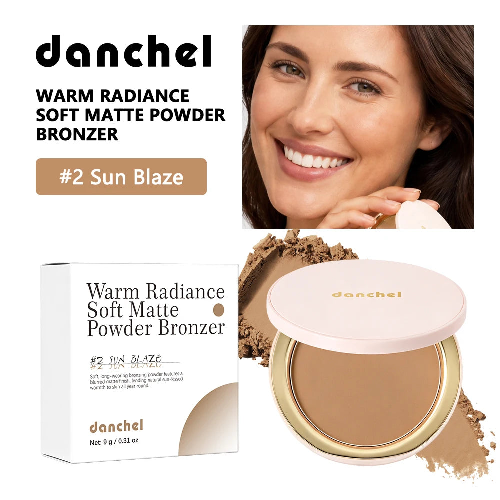 Pressed Powder Bronzer Matte Contour Makeup - 21