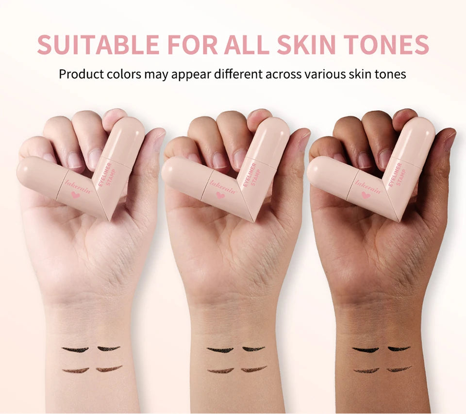 Liquid Eyeliner Stamp Waterproof Winged Eye Makeup Pen