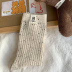 Polyester Elastane Casual Mid Tube Socks 4 Pack