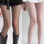 Rhinestone Fishnet Nylon Tights Mesh Pantyhose