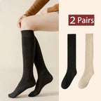 Thick Polyester Spandex Knit Winter Stockings