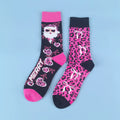 Cotton Blend Mid Calf Holiday Socks