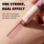 Dual Ended Matte Lip Liner and Gloss Pencil