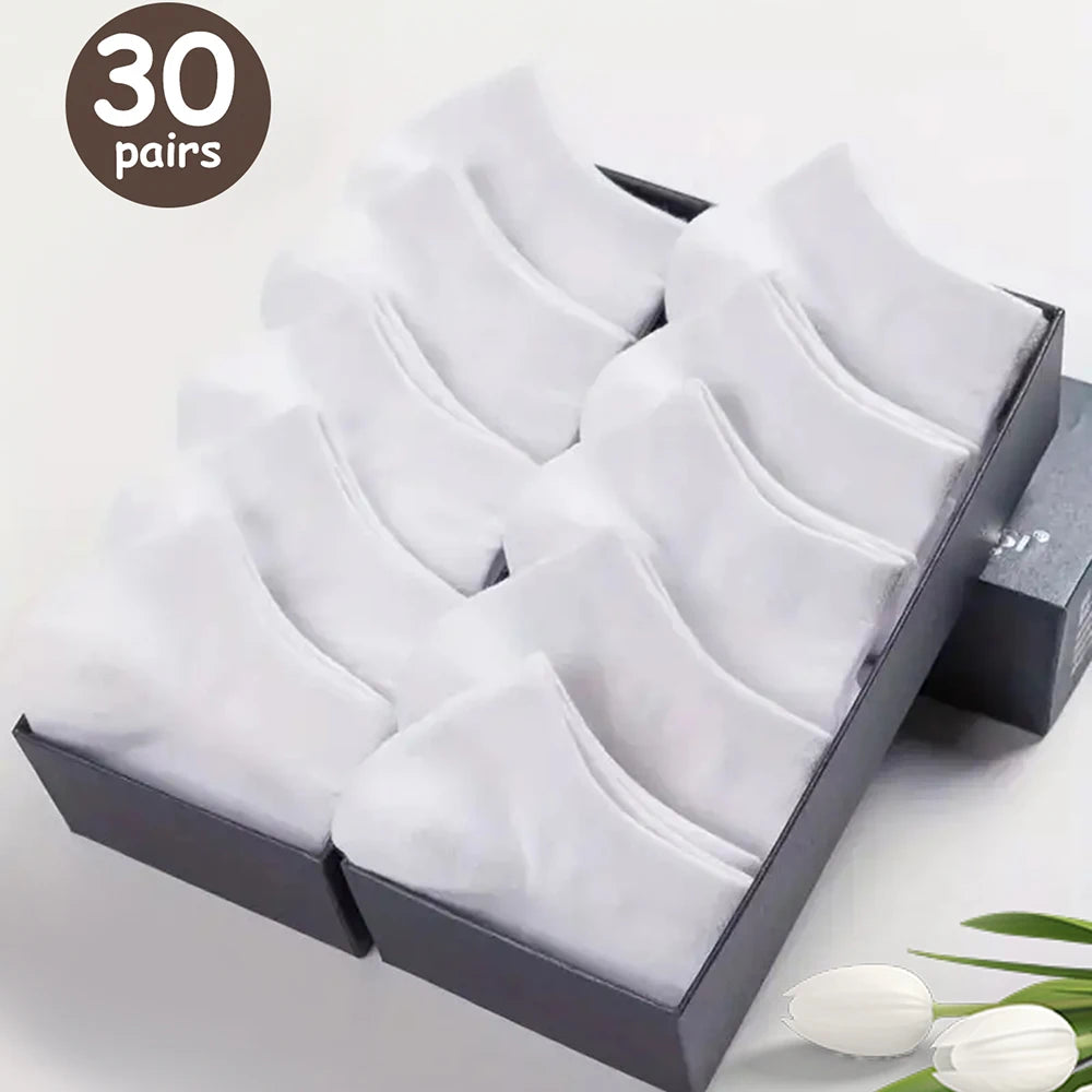 Polyester Elastane Mens Low Cut Ankle Socks - 11