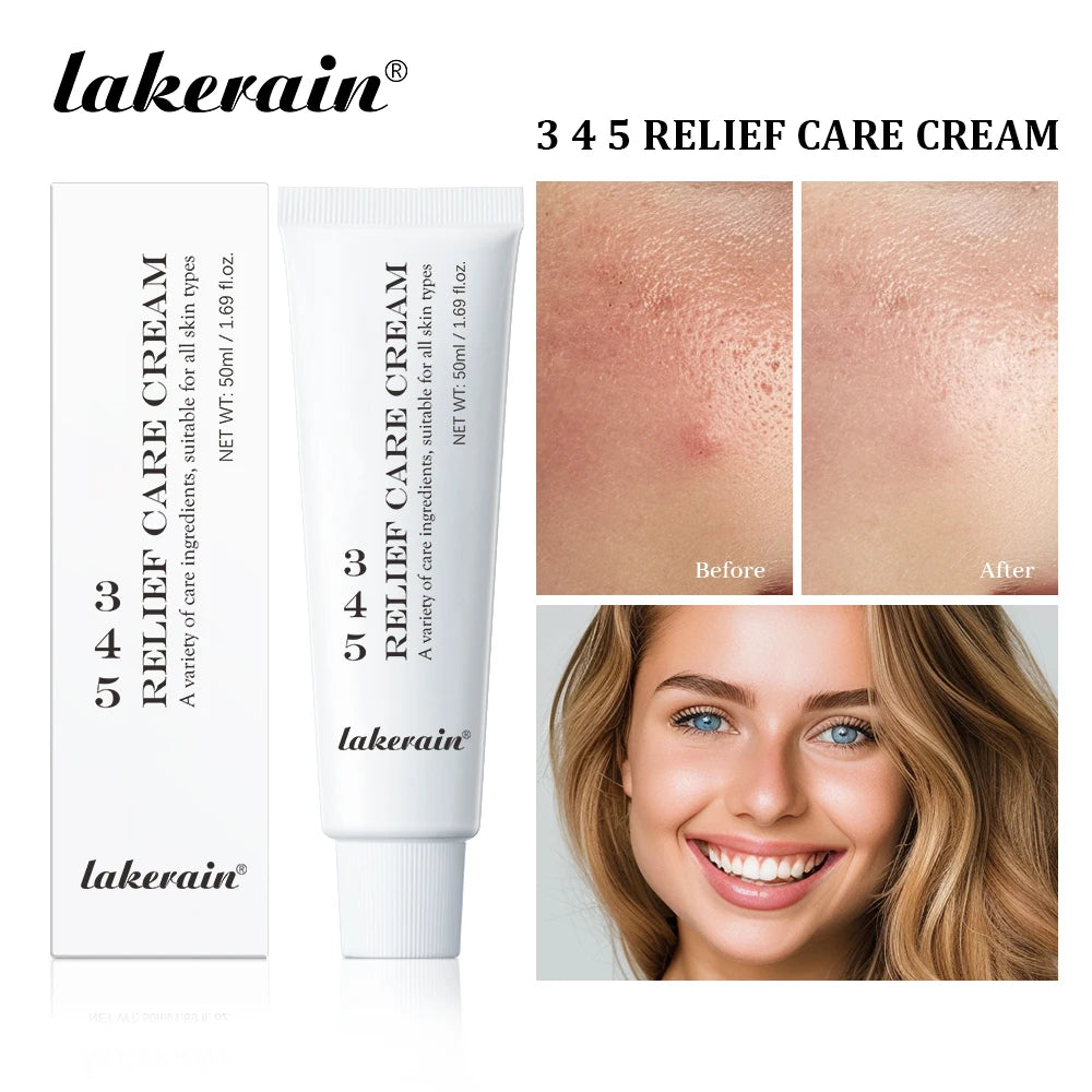 345 Relief Facial Moisturizing Cream for Blemish and Acne Care - 1