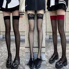 Nylon Thigh High Stockings For Women