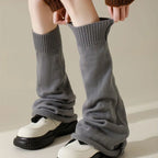Polyester Spandex Knitted Leg Warmers