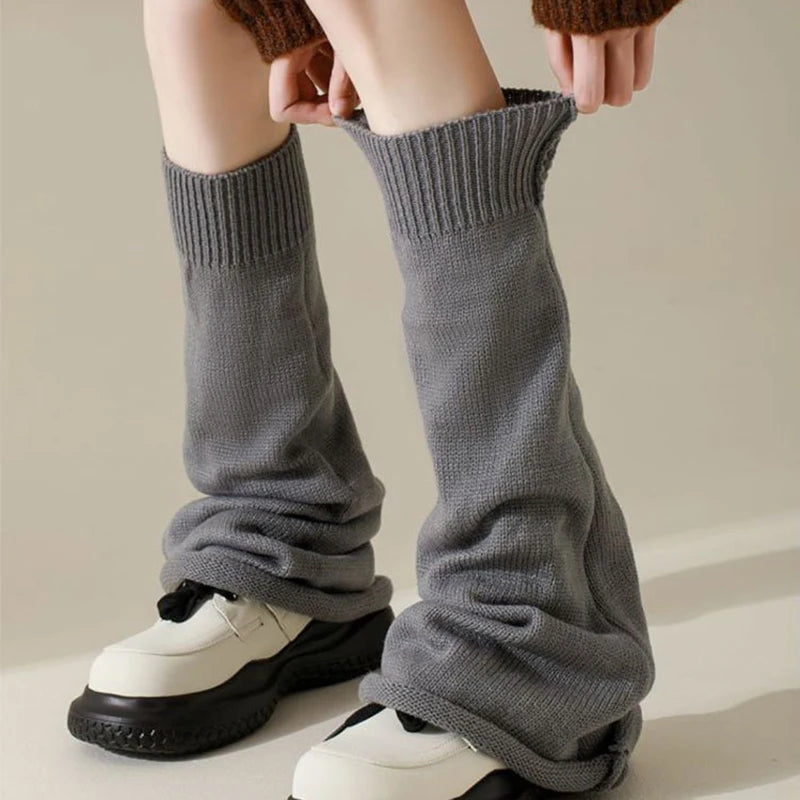 Polyester Spandex Knitted Leg Warmers