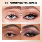 6 Color Eyeshadow Palette Matte Neutral Nude Tones