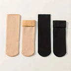 Thick Velvet Fleece Lined Winter Socks