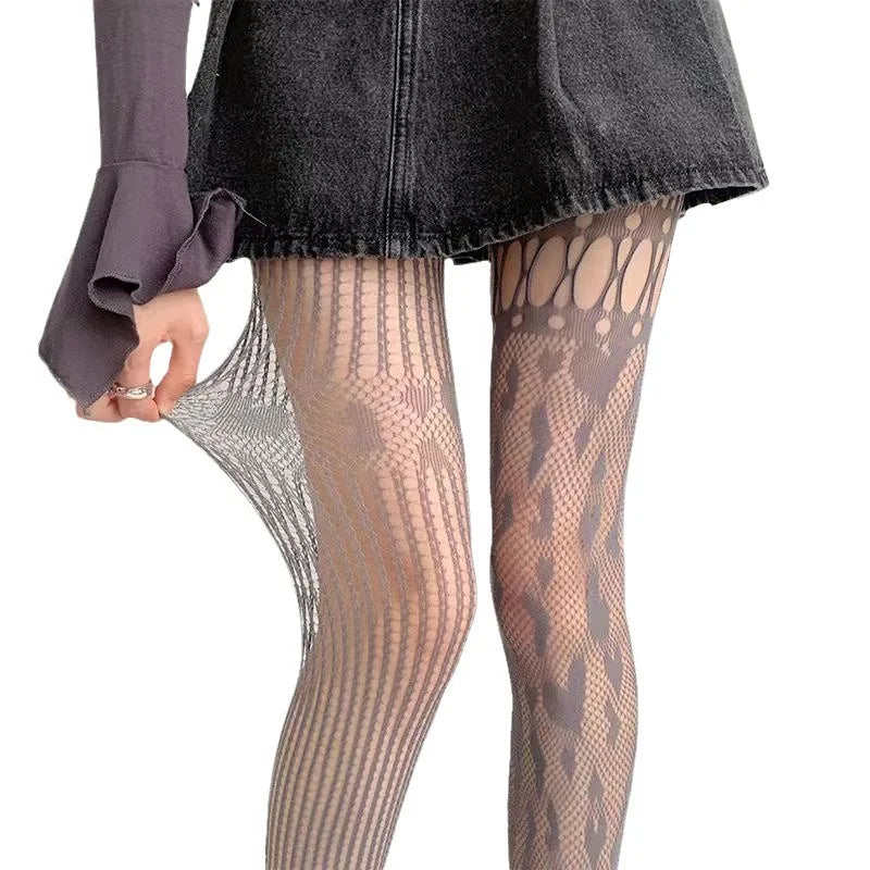Nylon Hollow Out Fishnet Pantyhose Tights