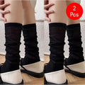 Polyester Cotton Knit Knee High Stockings