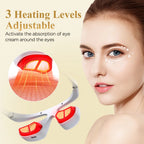3D LED Red Light Vibration Eye Massager for Fatigue Relief