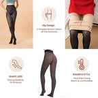 Thick Fleece Lined Thermal Pantyhose
