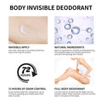 Full Body Deodorant Invisible Cream
