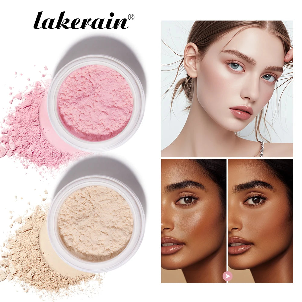 Matte Finish Loose Setting Powder Oil Control Makeup - 1