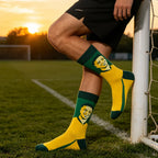 Cotton Polyester Knee High Athletic Socks