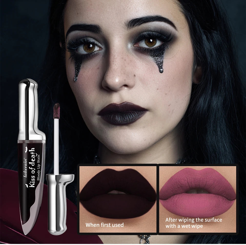 Matte Blood Effect Lip Stain Waterproof Long Lasting Lip Tint