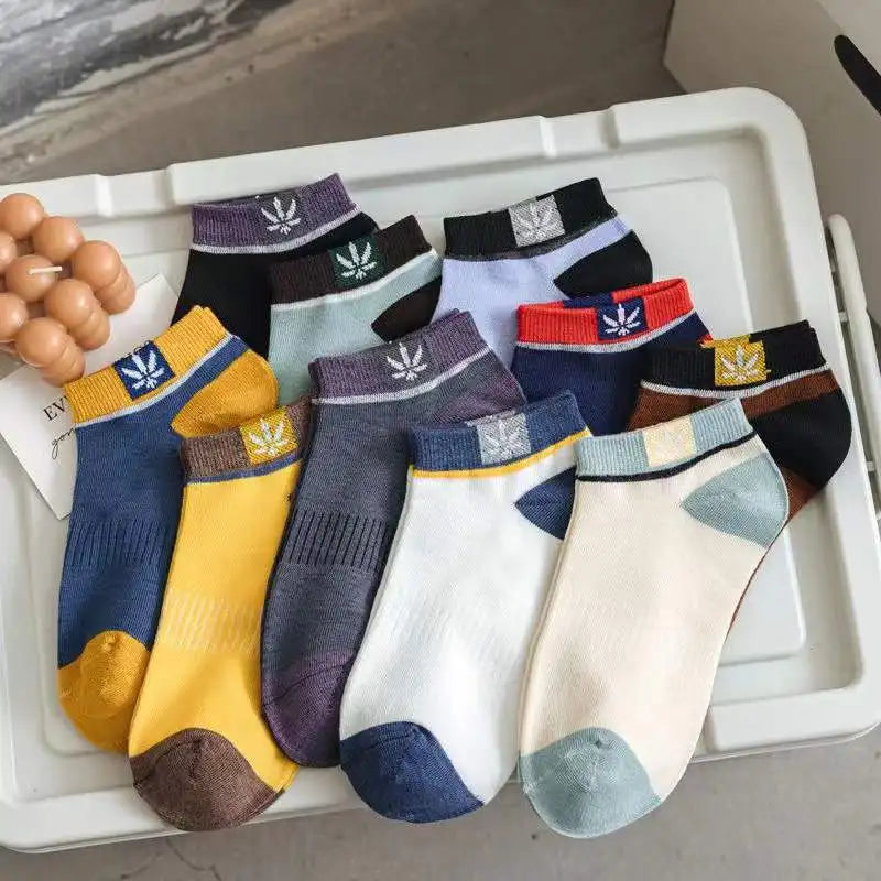 Cotton Blend Low Cut Casual Ankle Socks - 2