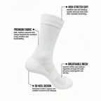Polyester Elastane Compression Cycling Socks
