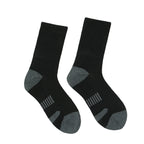 Polyester Elastane Mens Crew Socks 6 Pair Set