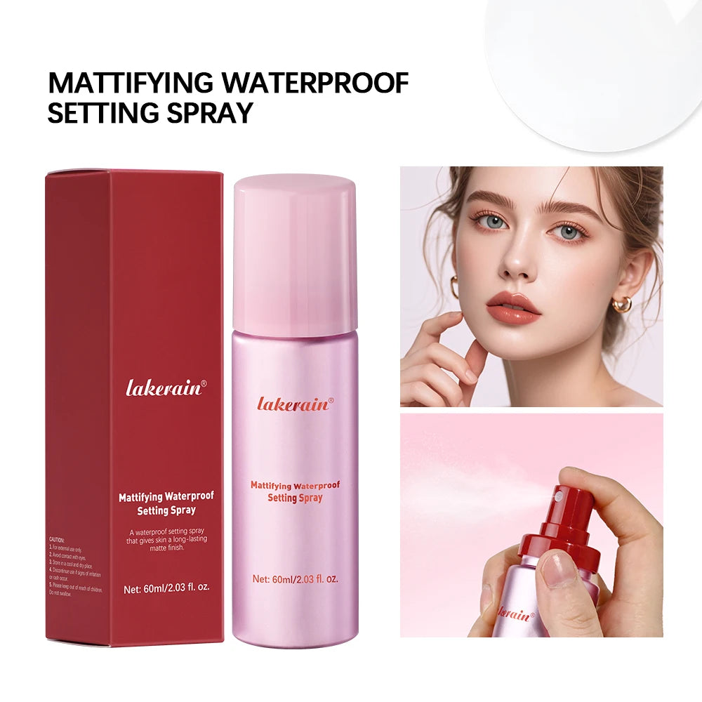 Matte Finish Waterproof Makeup Setting Spray