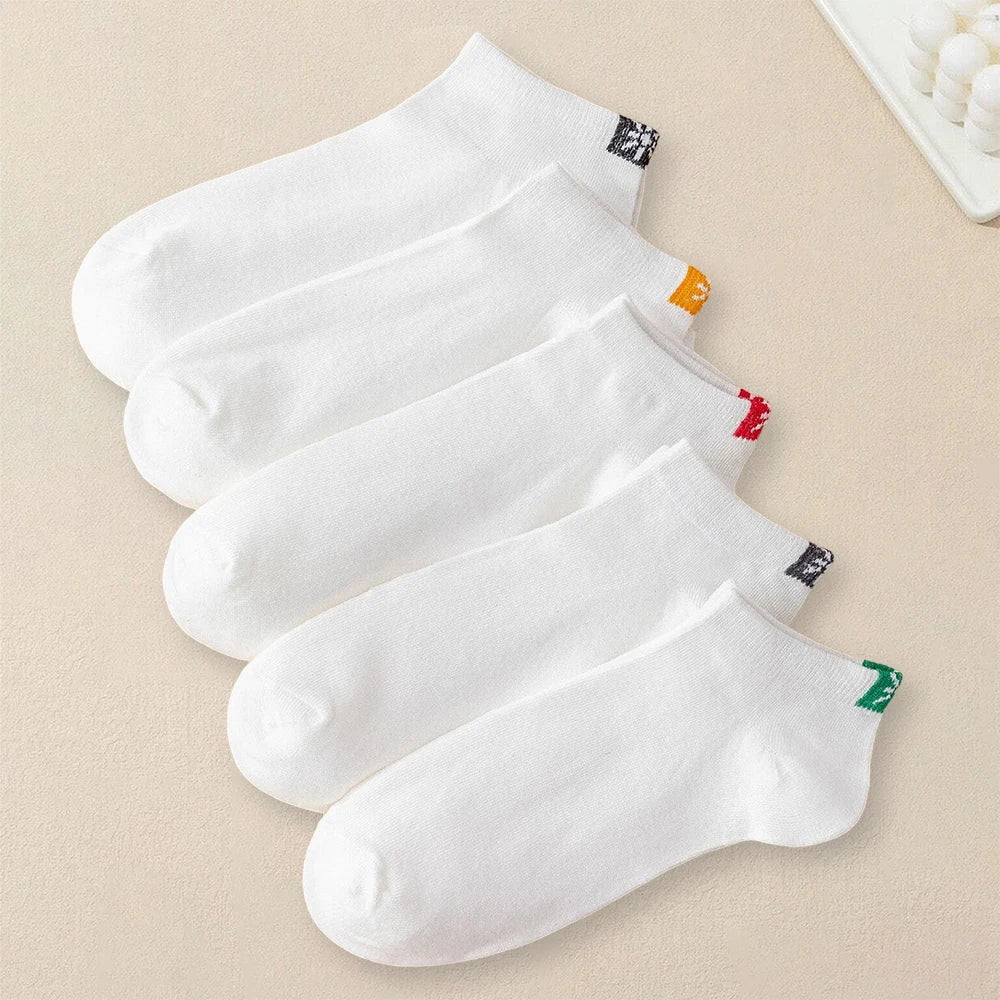 Polyester Blend Cartoon Pattern Low Tube Casual Socks