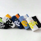 Polyester Spandex Crew Sports Socks