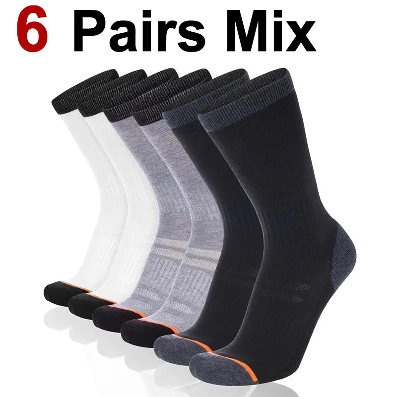 Polyester Elastane Crew Socks For Men - 9