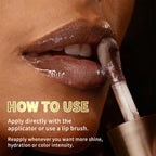 Moisturizing Chocolate Shimmer Lip Gloss Tint
